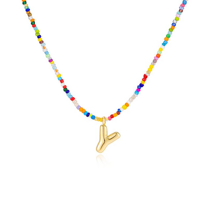 Colorful Letter Necklace