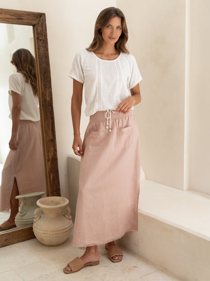 Daisy Cotton Blouse Ivory