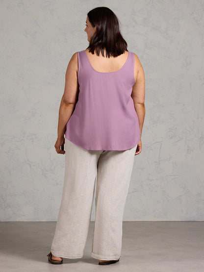 Lili Bamboo Top Mulberry