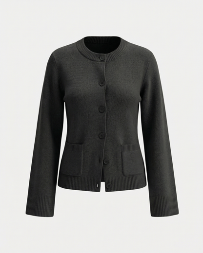 Harlow Wool Knit Cardi