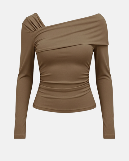 Elowyn Sleek Shoulder Top