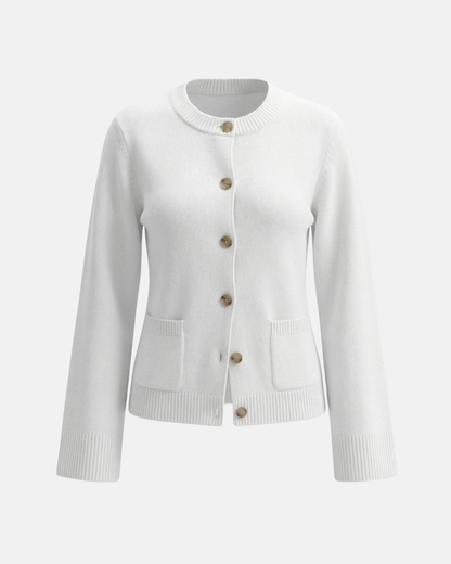 Harlow Wool Knit Cardi