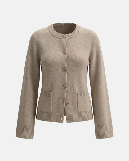 Harlow Wool Knit Cardi